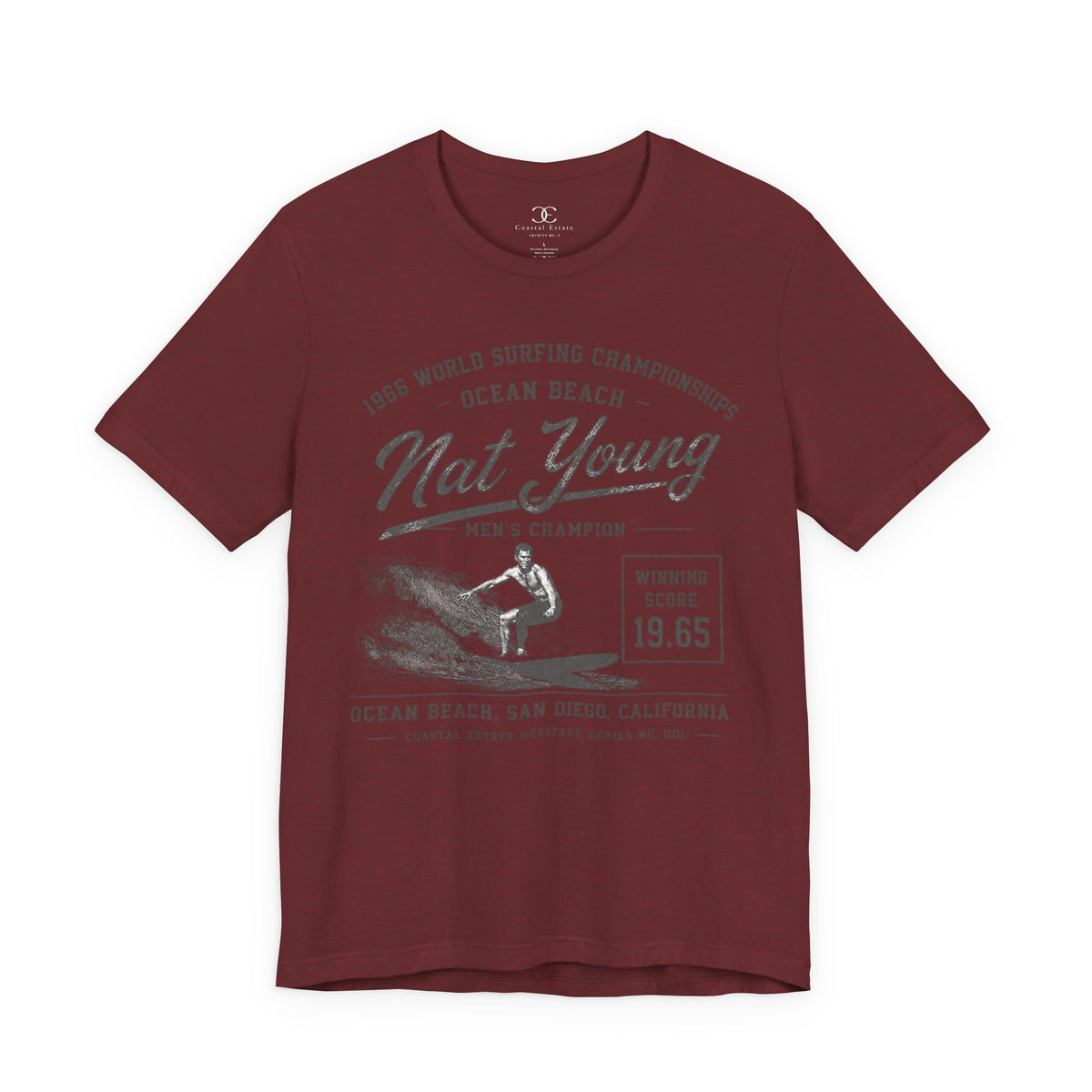 No. 001-2 — Nat Young, Ocean Beach 1966