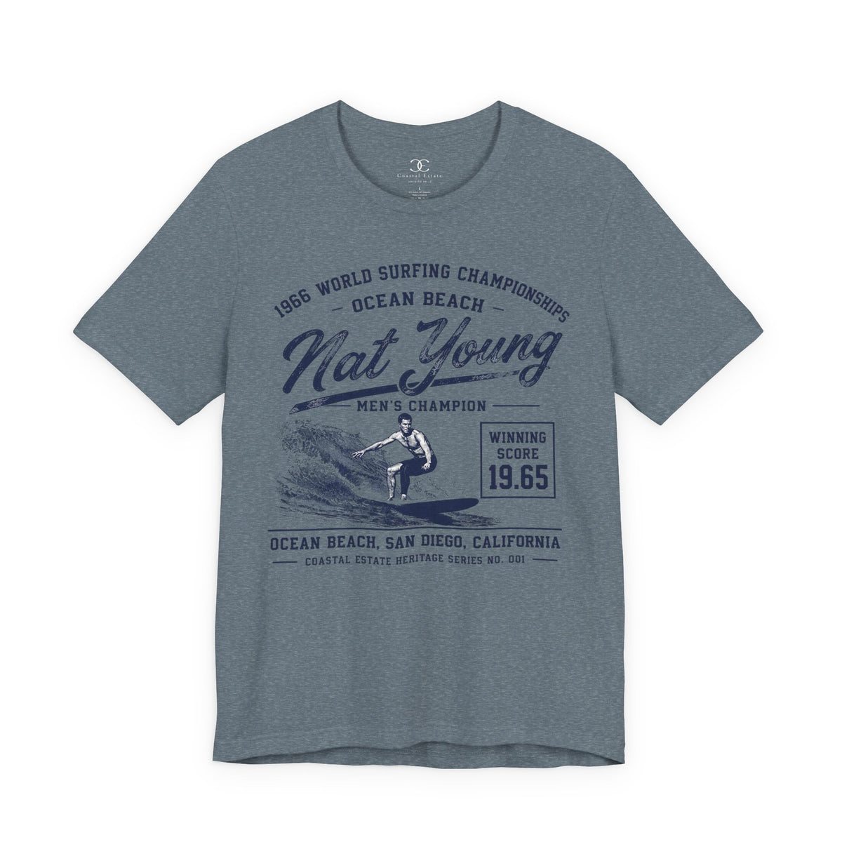 No. 001-2 — Nat Young, Ocean Beach 1966