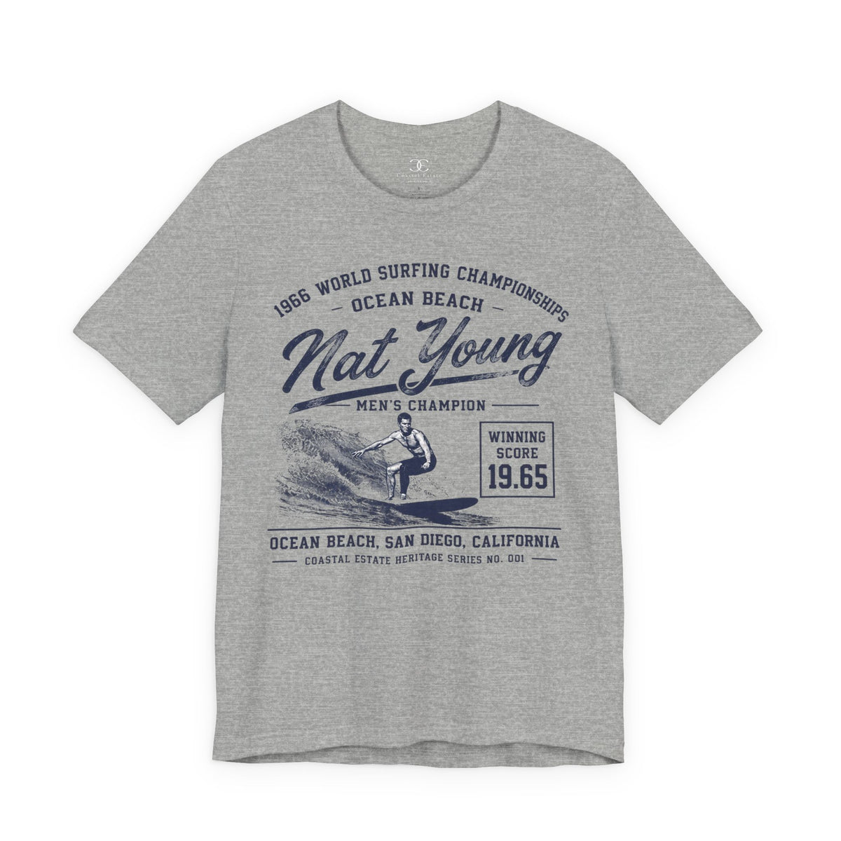 No. 001-2 — Nat Young, Ocean Beach 1966