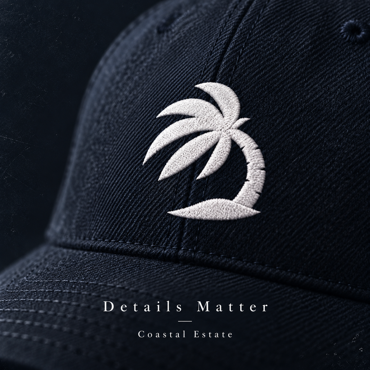 Coastal Estate Palm Logo Cap
